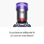 Aspiradora vertical Dyson V7 Advanced gris y morada - Imagen 2