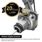 Lavadora Samsung WW80T554DAX de carga frontal, 8 kg, gris metalizado - Imagen 10