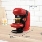 Cafetera Multibebida TASSIMO STYLE 1400W Color Rojo