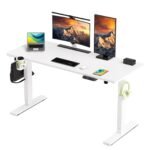 Escritorio eléctrico de pie/sentado 140x70 cm – Altura regulable
