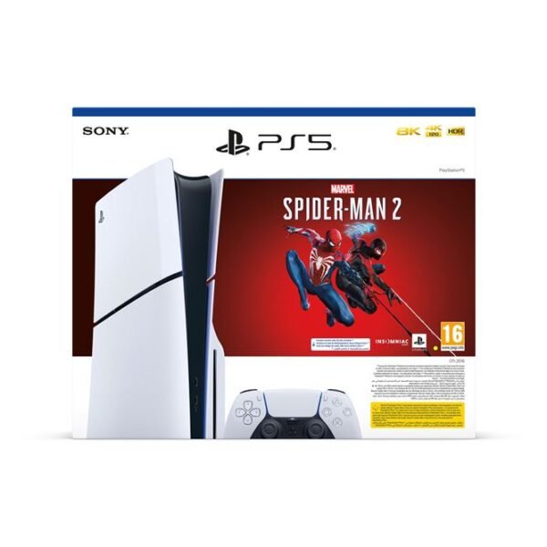 Consola Sony PS5 Slim Edition Estándar  + Marvel's Spider-Man 2
