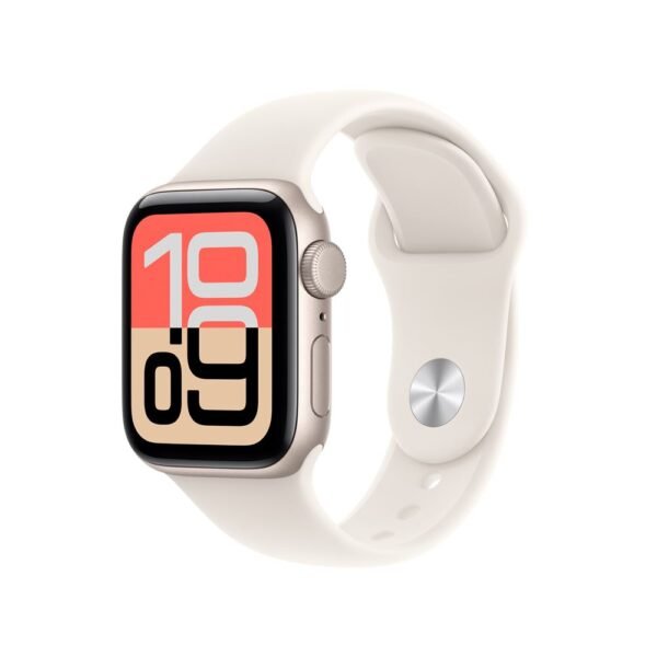 Apple Watch SE 3 GPS 40 mm Starlight Caja de aluminio