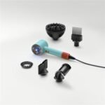 Secador de pelo Dyson Supersonic Nural 515276-01 azul y naranja