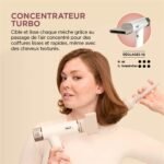 Secador de pelo Shark SpeedStyle HD352EU 1700W blanco seda - Imagen 4