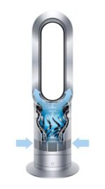 Ventilador Dyson Hot + Cool AM09 2000W blanco y gris
