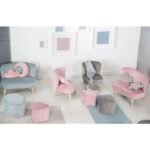 Sofá infantil roba gris plata - Imagen 4